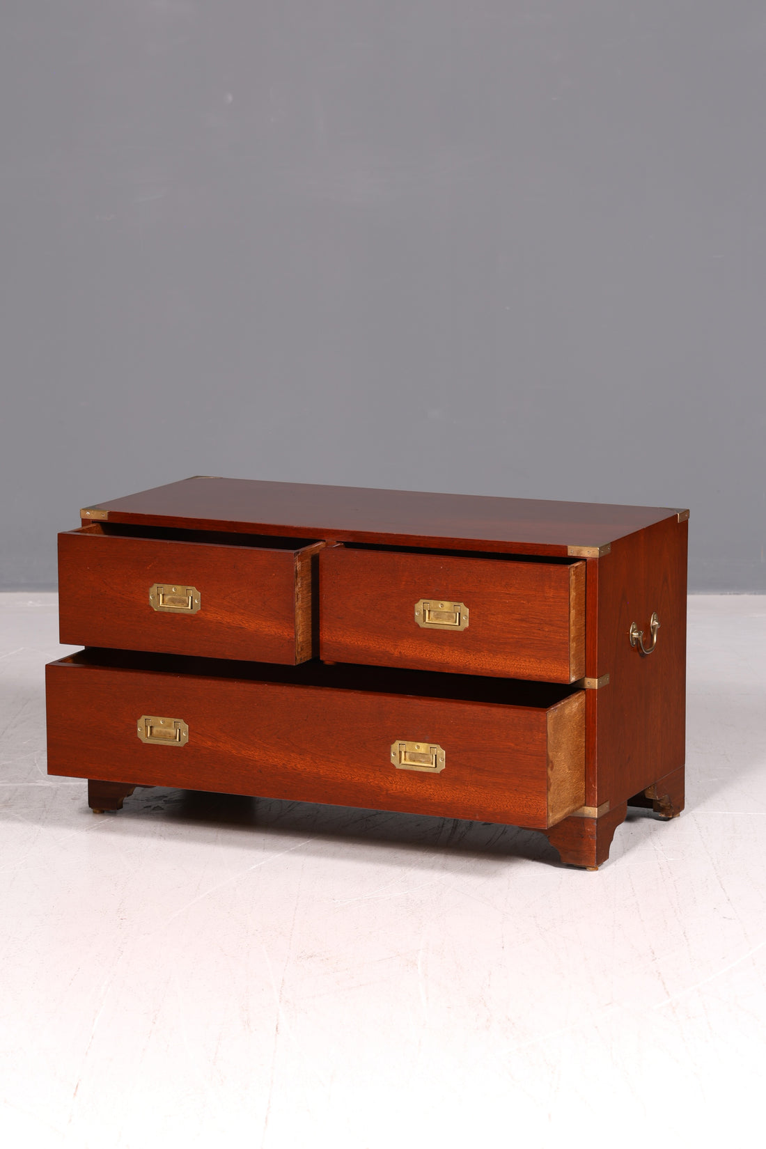 Beautiful Maritime Chest of Drawers Kemble English Military Chest Drawer Dresser Linen Chest 2 of 2