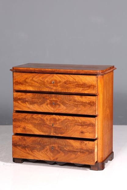 Traumhafte Biedermeier Kommode Louis Philippe Antik Schubladen Kommode Wäschekommode