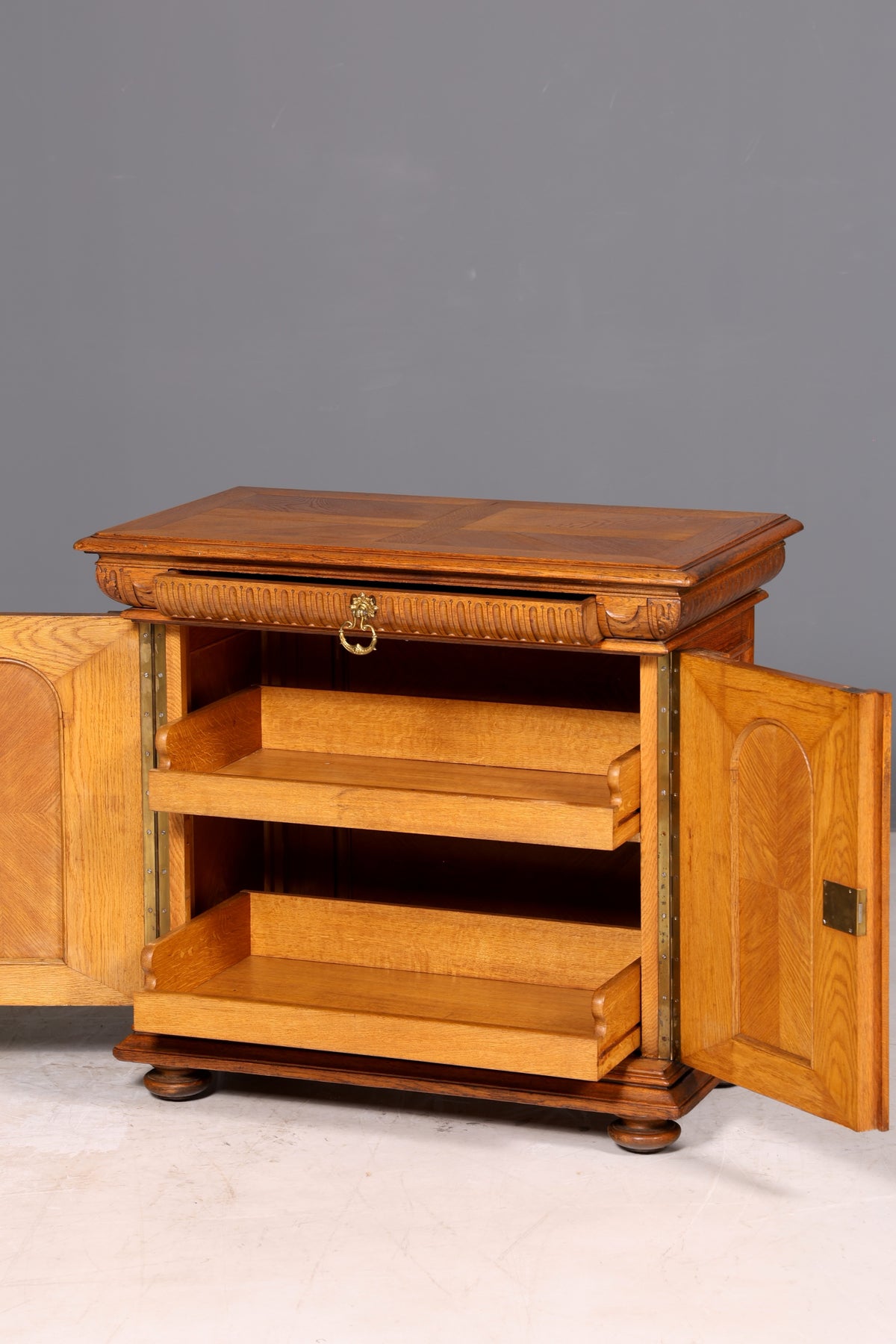 Traumhafter Gründerzeit Schrank Sideboard Antik Kommode Louis Philippe Anrichte Vertiko
