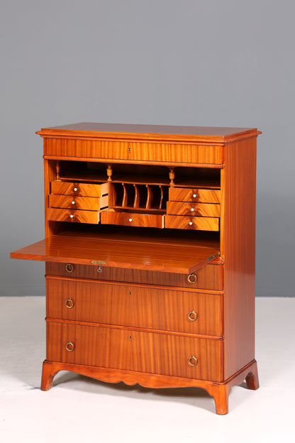 Wunderschöner Sekretär im Antik Stil Büro Kommode Art Deco Stil 50s Vertiko Schreibkommode Kommode
