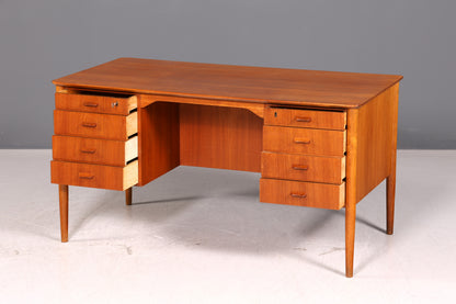Wunderschöner Mid Century Schreibtisch Danish Design Bürotisch Office Table 60er Jahre Vintage Schreibmöbel