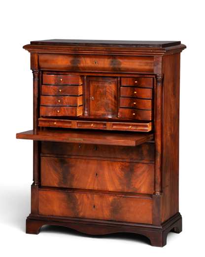 Wunderschöner Biedermeier Sekretär Gründerzeit Vertiko Antik Kommode Schreibkommode