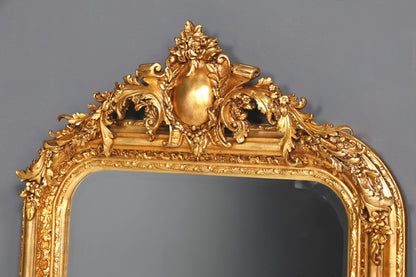 Stilvoller Prunk Barock Stil Wandspiegel Ornamenten Gold Spiegel Flurspiegel Spiegel