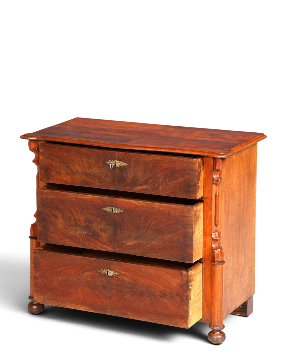 Wunderschöne Louis Philippe Kommode Gründerzeit Sideboard um 1880 Schubladenkommode Antik Wäschekommode