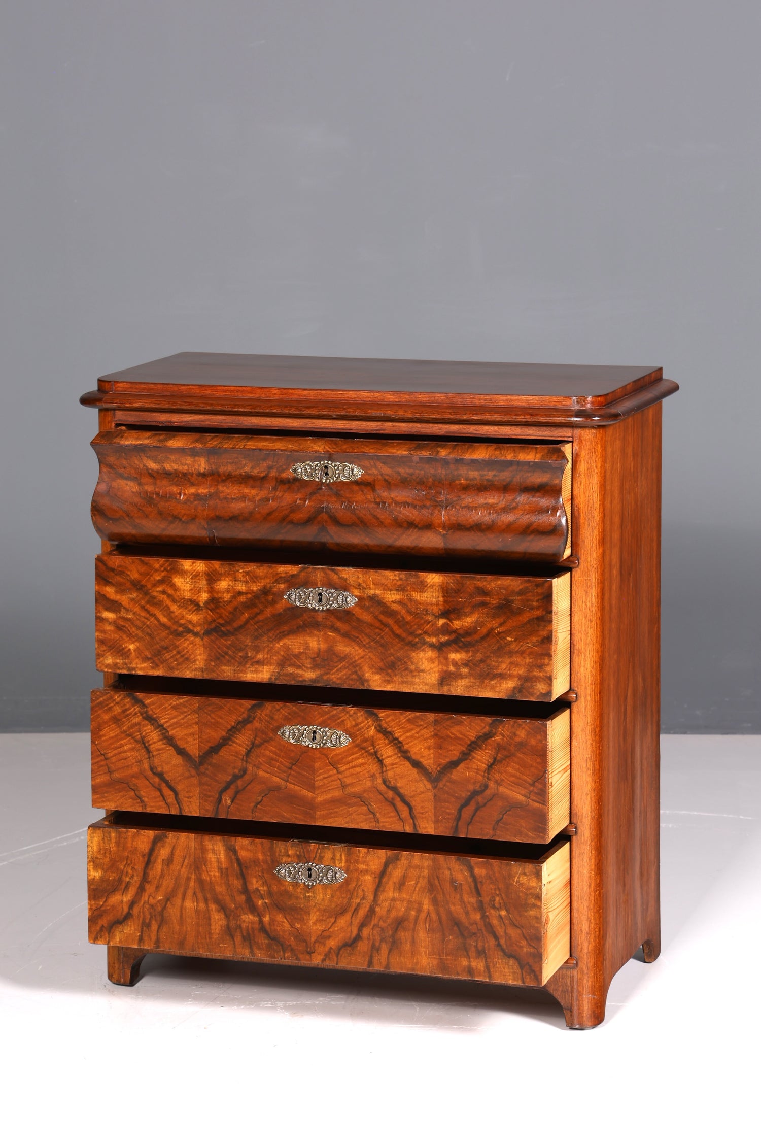 Stylish Louis Philippe chest of drawers, Gründerzeit style, Vertiko, chest of drawers, circa 1880