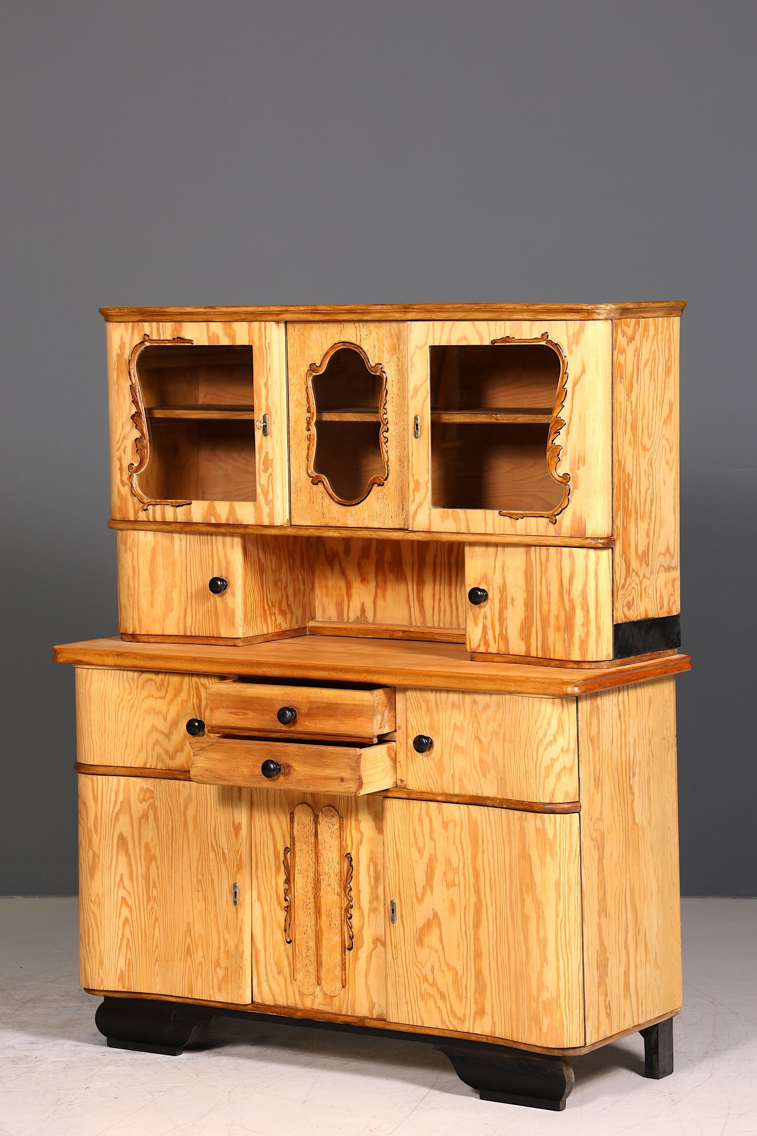 Wunderschöner Mid Century Küchenschrank Vintage Buffet Retro Anrichte 60er Jahre Schrank