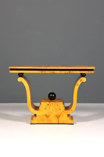 Wunderschöne Art Deco Design Wandkonsole Birke Flurablage Tisch Ablagetisch Konsole