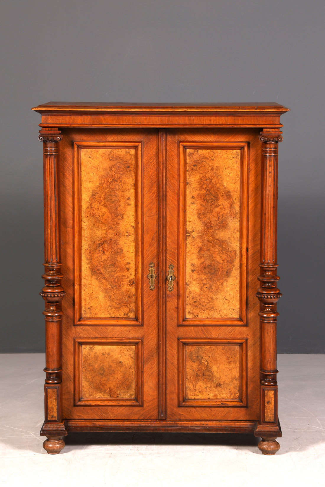 G198 Finish Traumhaftes Gründerzeit Vertiko Jugendstil Schrank Antik Highboard Kommode (Kopie)