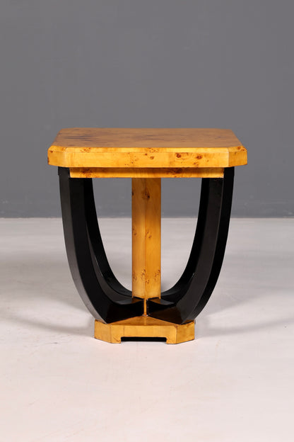 Stilvoller Art Deco Stil Tisch Luxus Couchtisch Biedermeier Ablagetisch Birke