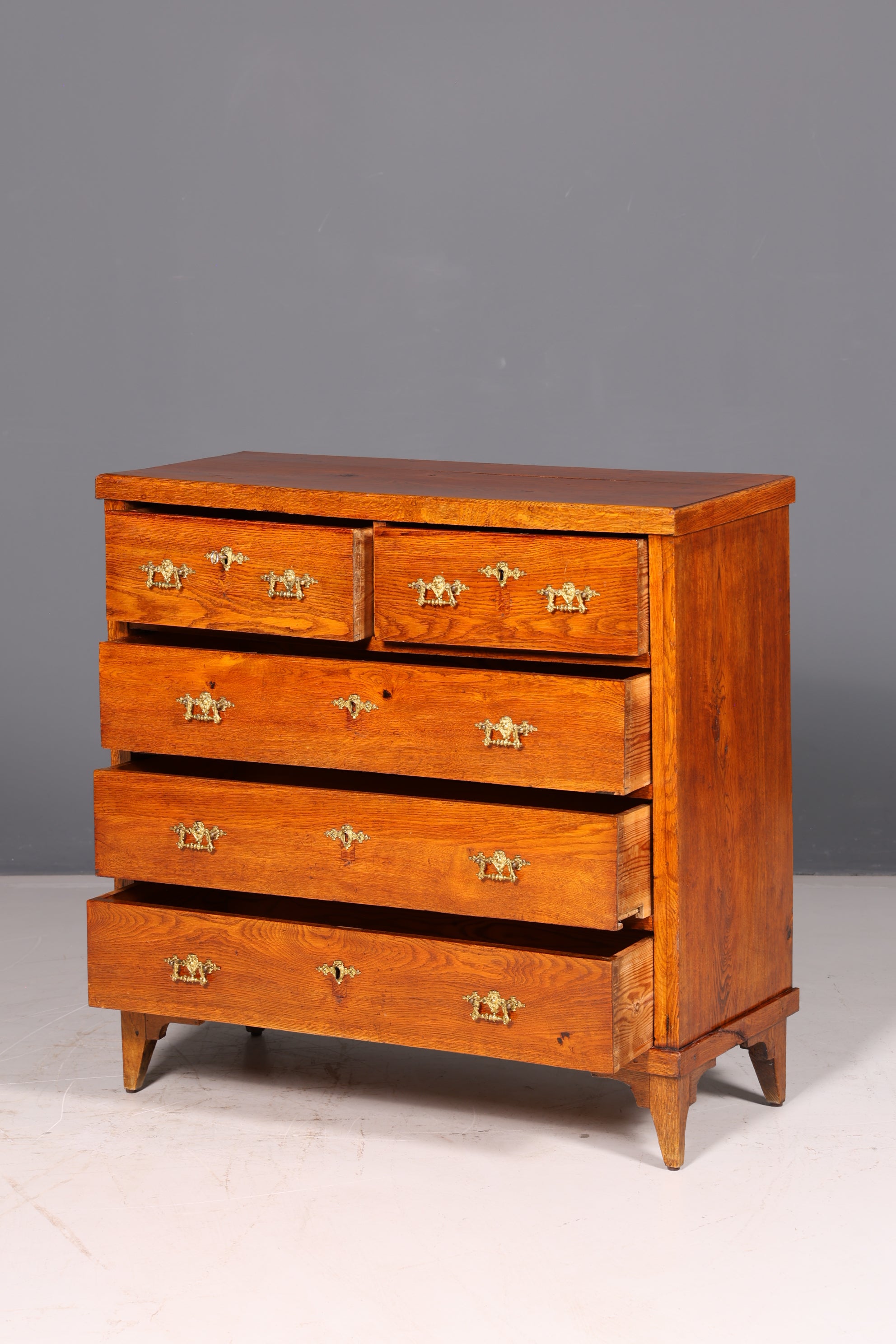 Wunderschöne Antike Kommode Schubladenkommode Echt Holz Eiche Schrank Wäschekommode Antik Vintage