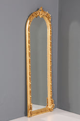Wunderschöner Prunk Barock Stil Standspiegel Antik Stil Gold Ornament Flurspiegel