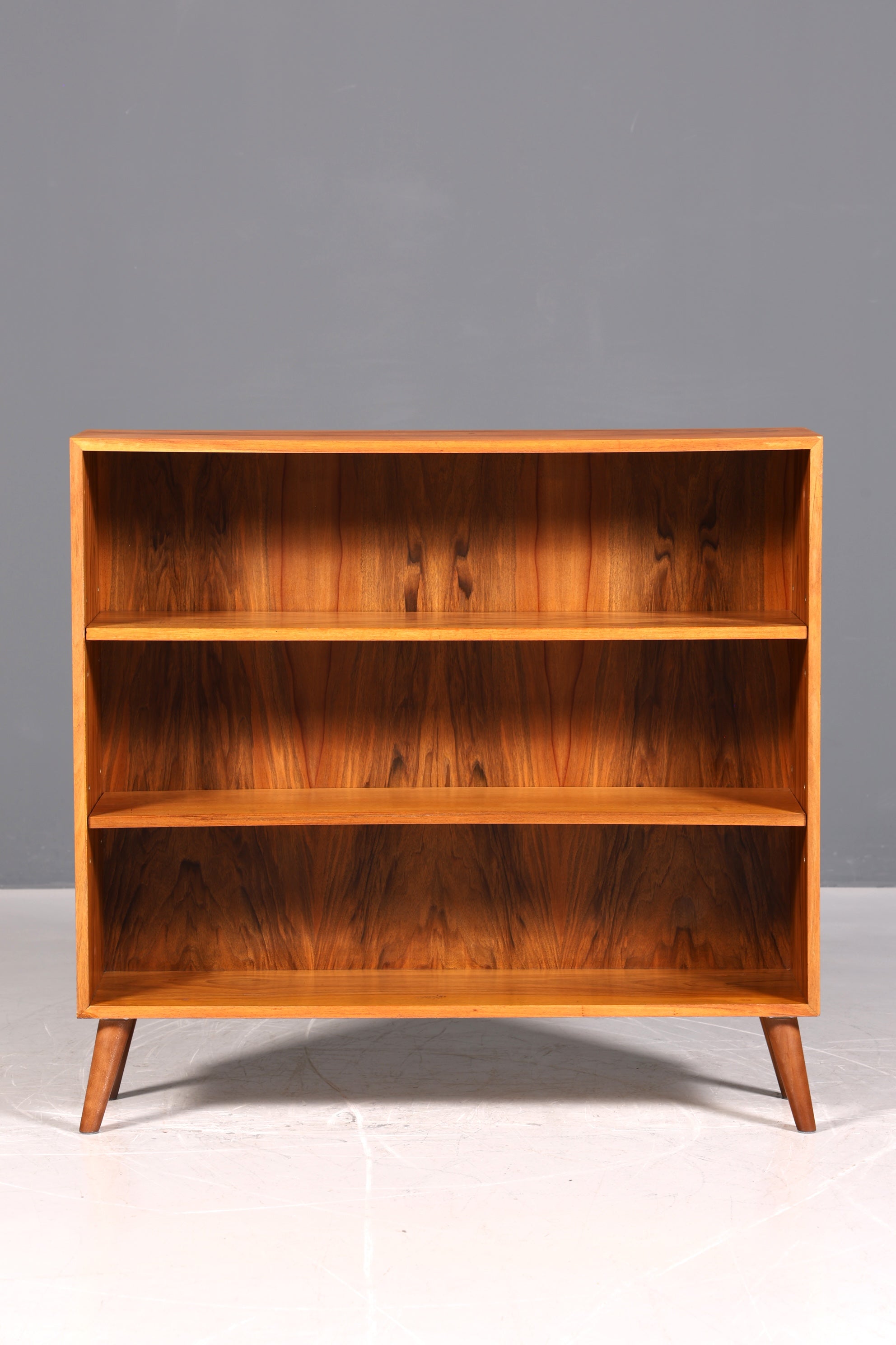 Original Musterring Regal Mid Century Bücherregal Retro echt Holz Buchablage