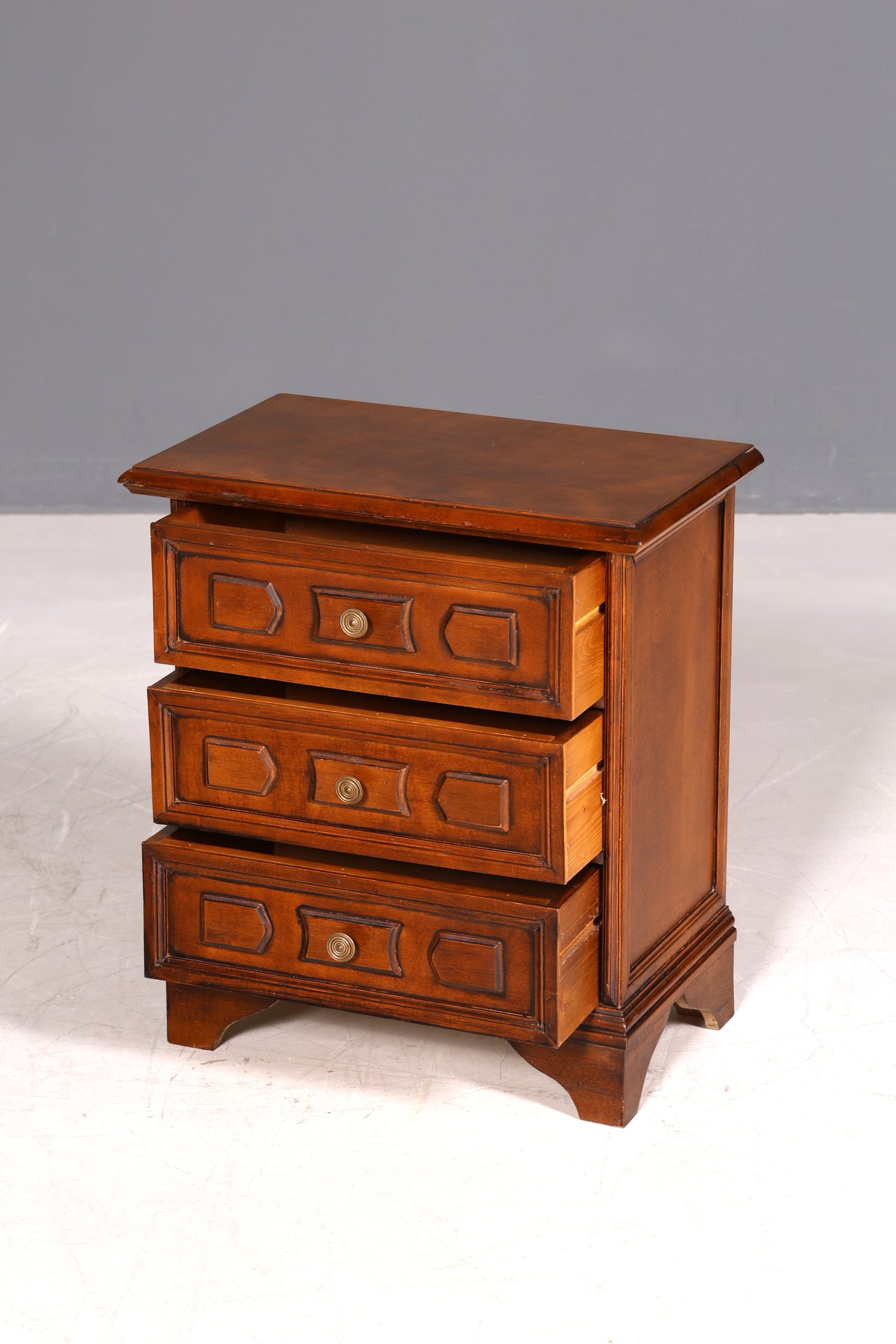 G111 Finish Wunderschöne Englische Kommode Holz TV Schrank Antik Sideboard