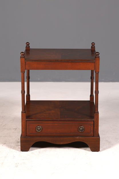 G145 Finish cm Traumhafter Englischer Tisch Couchtisch Englisch Antik Stil Mahagoni Ablagetisch Empire Stil Beistelltisch