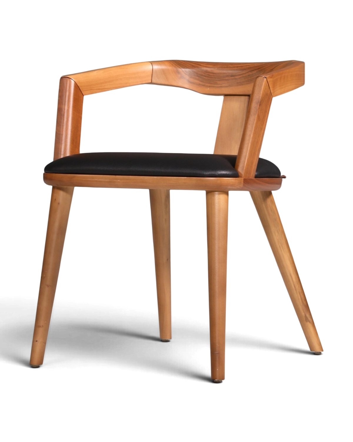 Wunderschöner Armlehnstuhl Nussbaum Echt Holz Nussbaum Esszimmer Stuhl Küchenstuhl Polsterstuhl