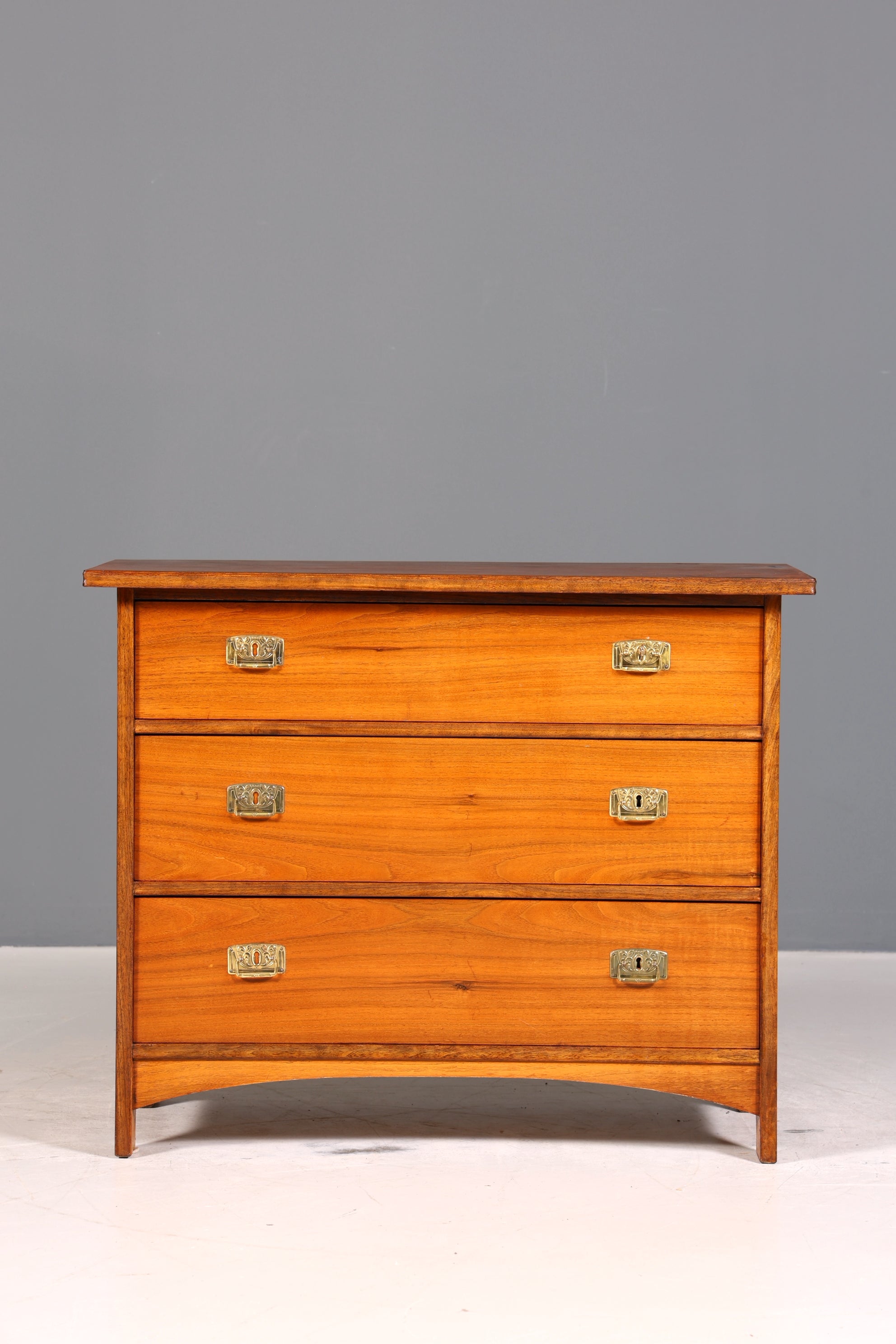 Stilvolles Jugendstil Sideboard Antik Eiche Schrank Schubladenkommode