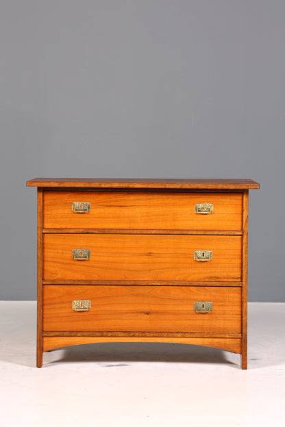 Stilvolles Jugendstil Sideboard Antik Eiche Schrank Schubladenkommode