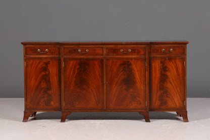Wunderschönes Englisches Sideboard Mahagoni Schrank Antik Stil 60er Buffetschrank Kommode Anrichte Vintage