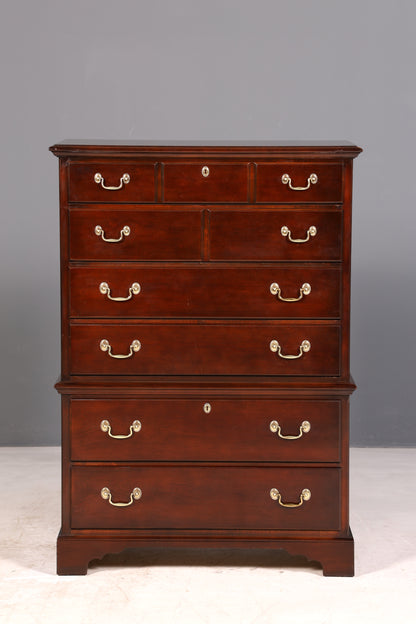 Edles Drexel Heritage Vertiko Kommode Antik Stil USA Schrank Schubladenkommode Chiffoniere Wäschekommode