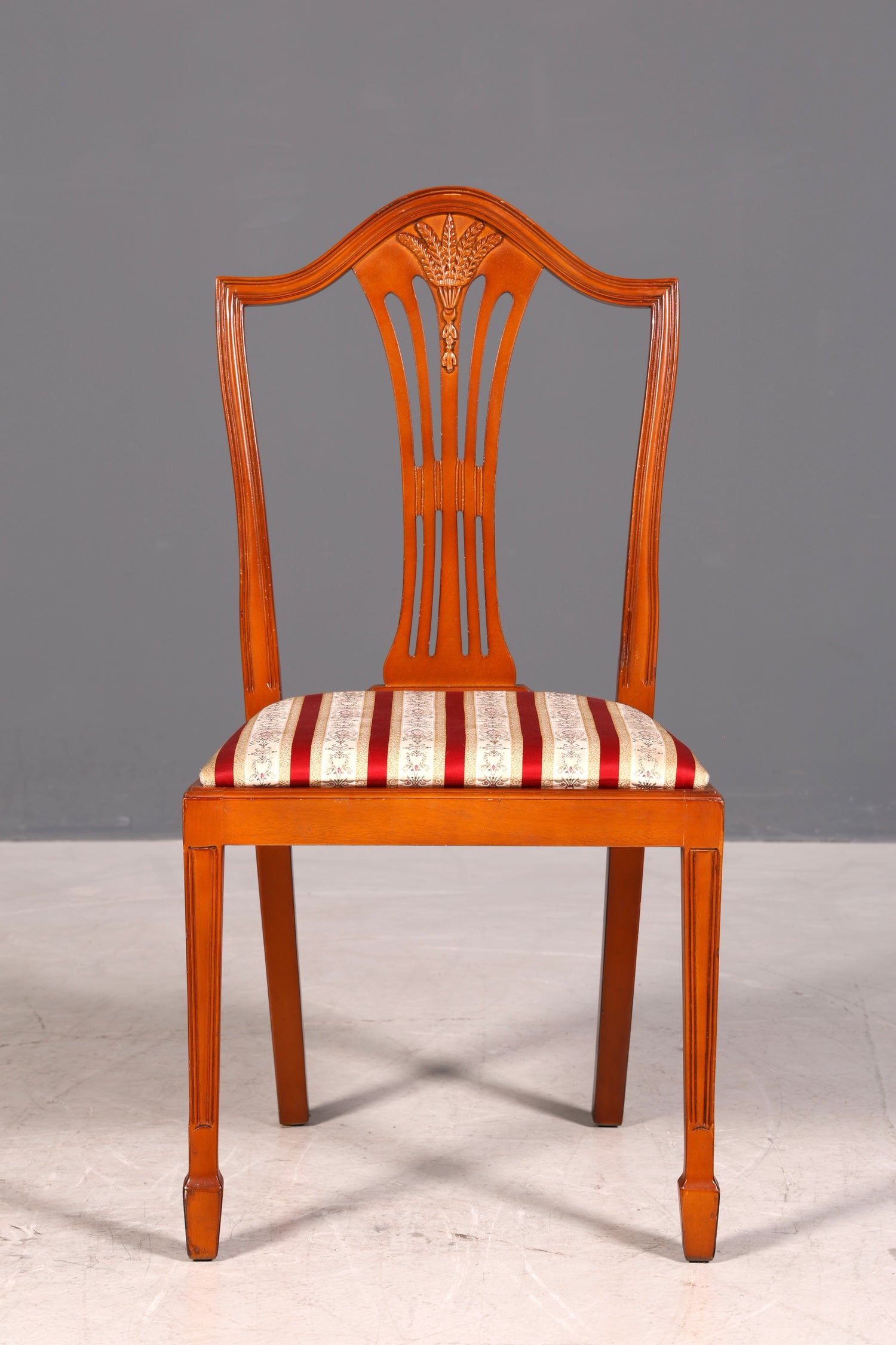 Edler Englischer Stuhl im Hepplewithe Stil Englisch Stuhl Dining Chair Küchenstuhl Sekretär Stuhl