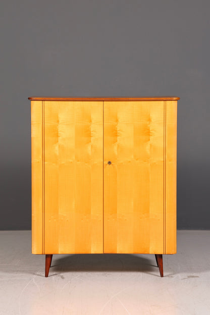 Wunderschöner Mid Century Schrank 60er Jahre Wäscheschrank Aktenschrank Kommode Vintage Holz