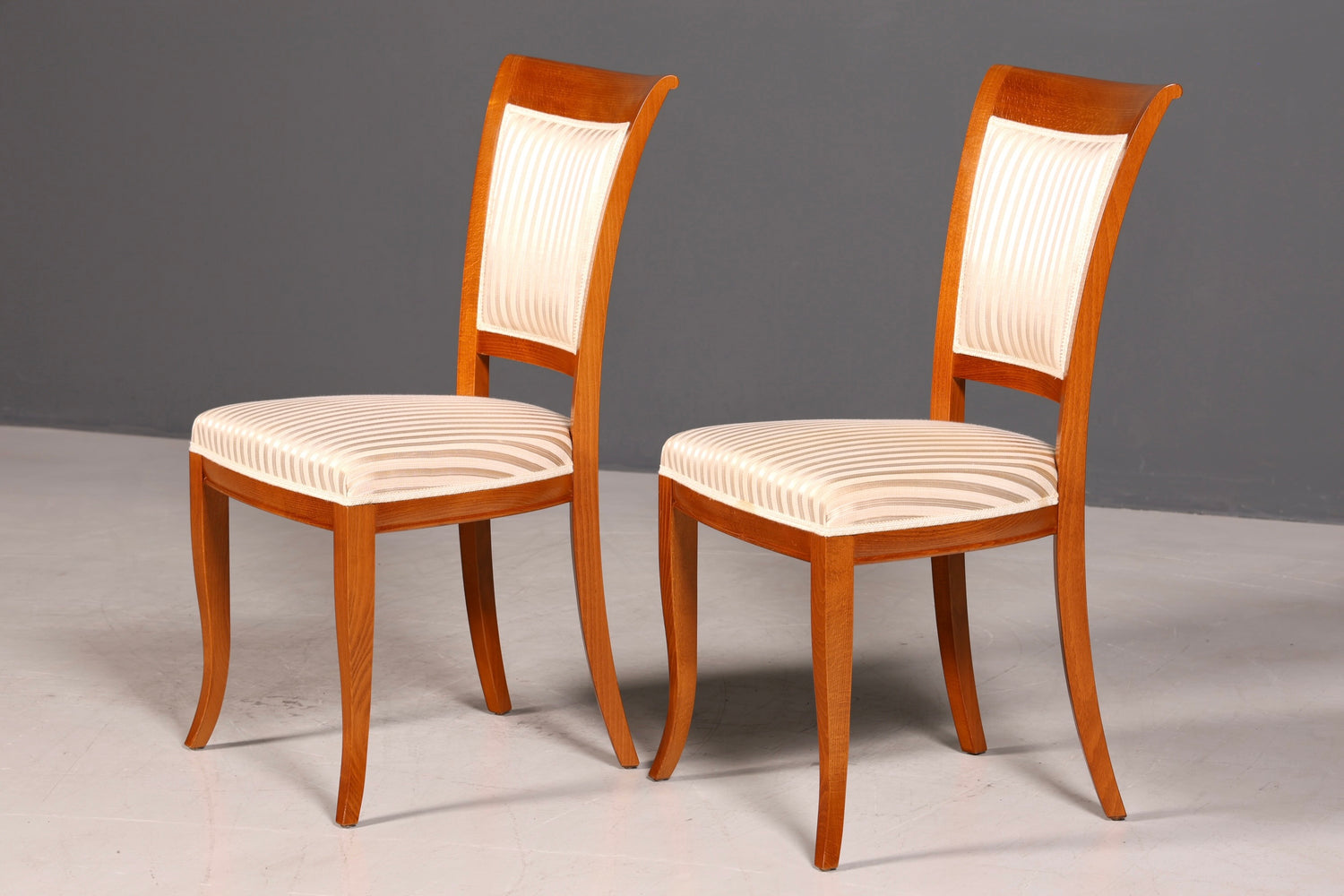 2x Traumhafte Selva Stuhle Esszimmer Stuhl Set Küchenstühle Antik Stil Set