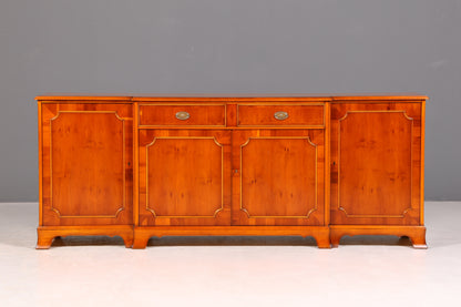 Wunderschönes Original Heldense Sideboard Eibe Englisch Buffetschrank Kommode Antik Schrank Vintage