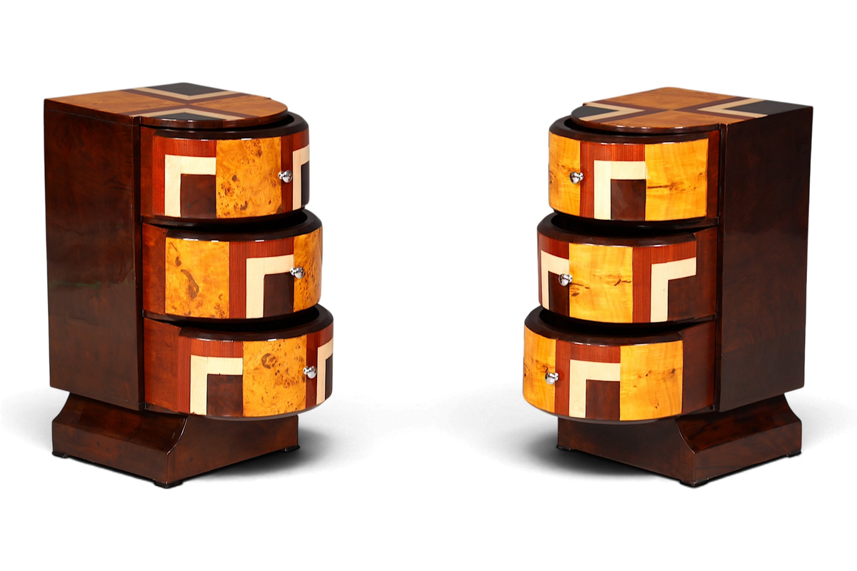 Zwei Wunderschöne Art Deco Stil Kommoden - Einzigartige Möbelstücke für jeden Raum