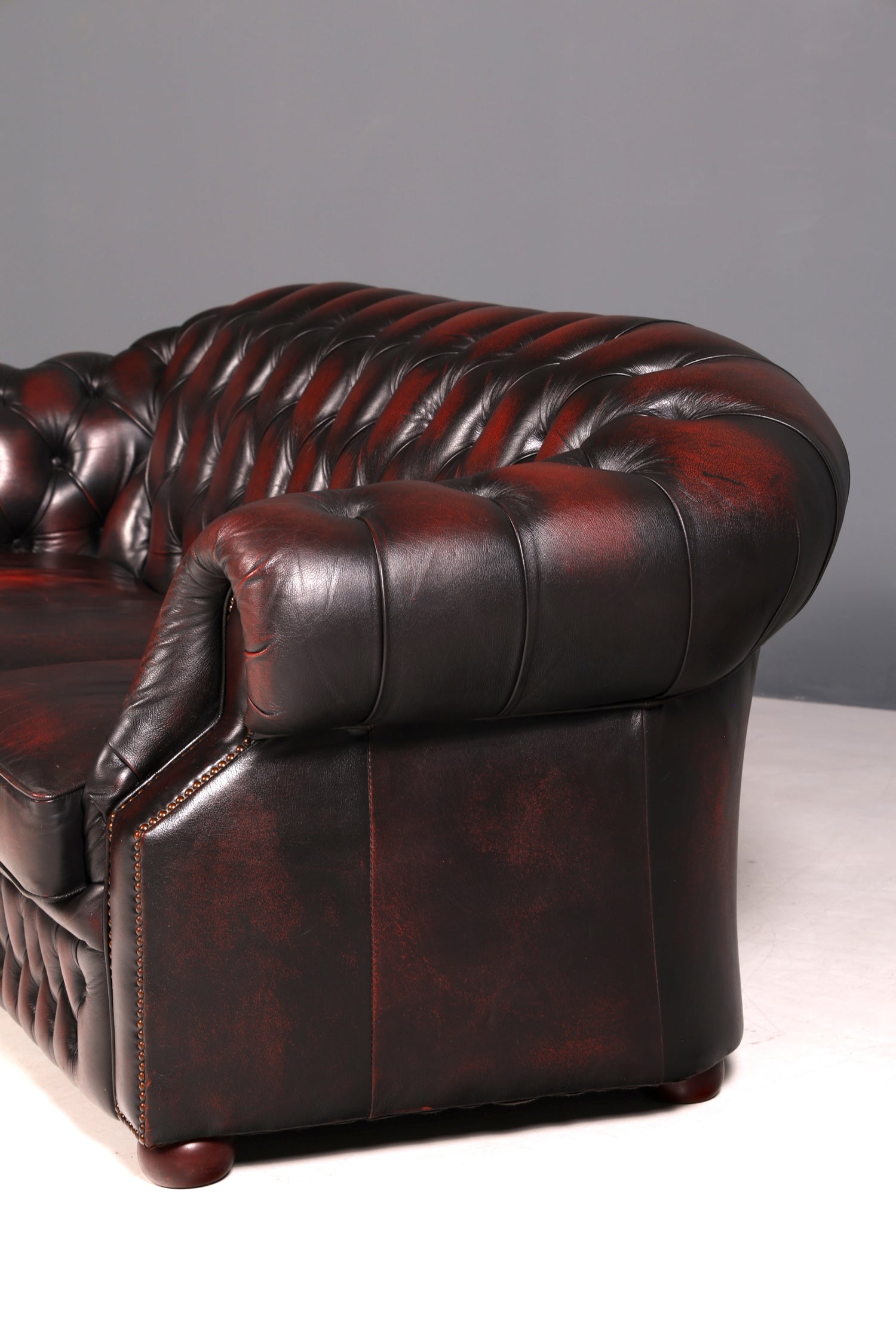 G548 Finish cm Wunderschönes Original Chesterfield Centurion Sofa 3- Sitzer echt Leder Couch (Kopie)