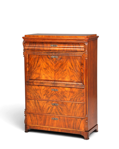 Wunderschöner Louis Philippe Sekretär um 1880 Gründerzeit Antik Schrank Chiffoniere