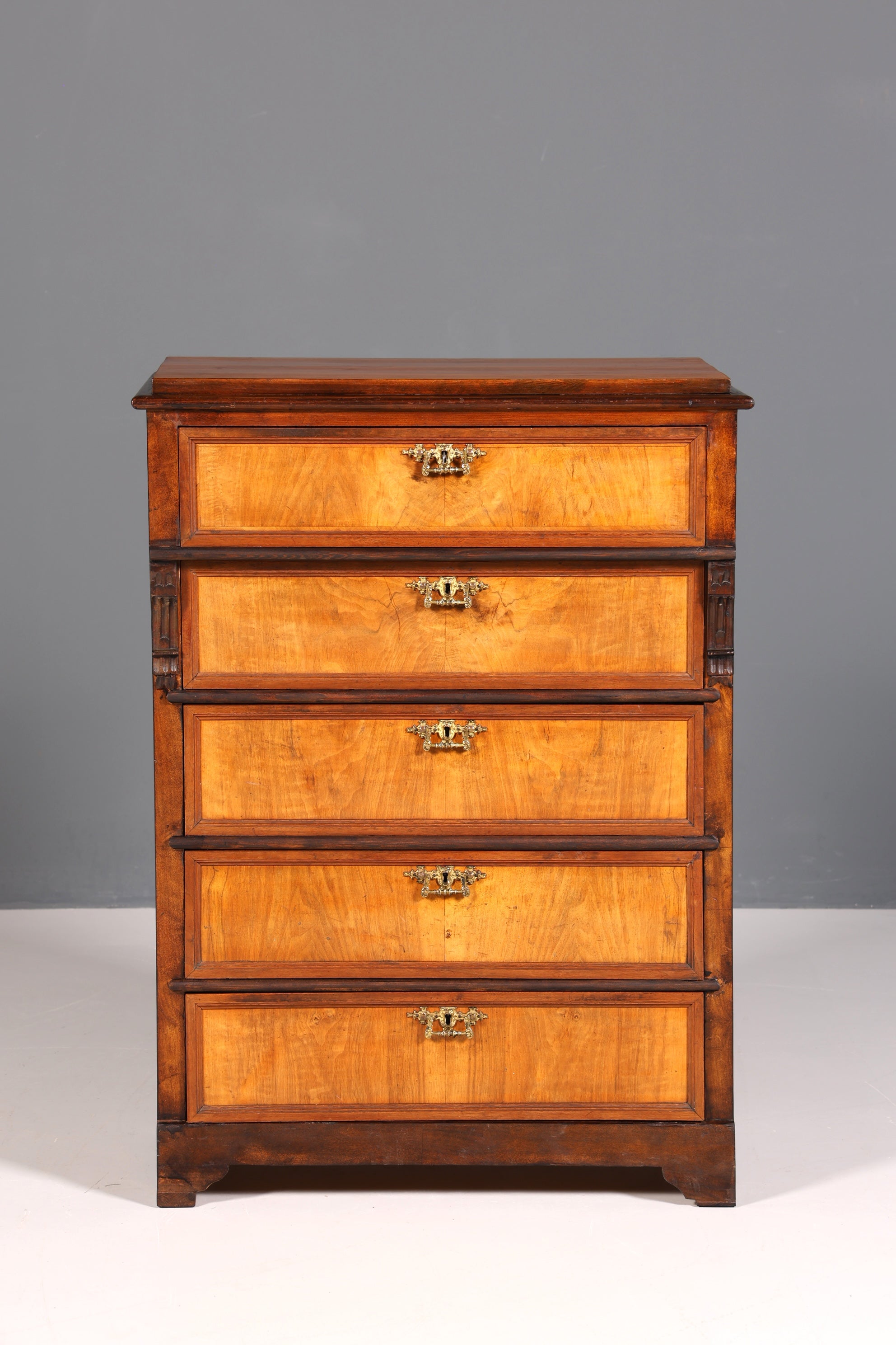 Traumhafte Gründerzeit Kommode Jugendstil Schubladenkommode Antik Vertiko Wäschekommode