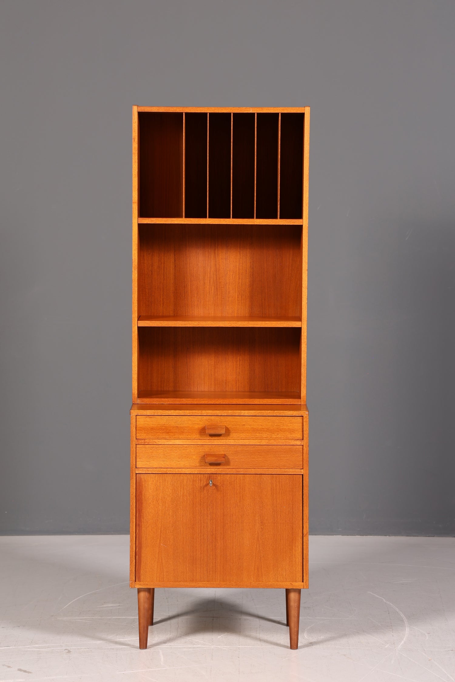 Stilvolles Mid Century Regal Danish Design Schrank Kommode 60er Jahre Vintage Retro Holz