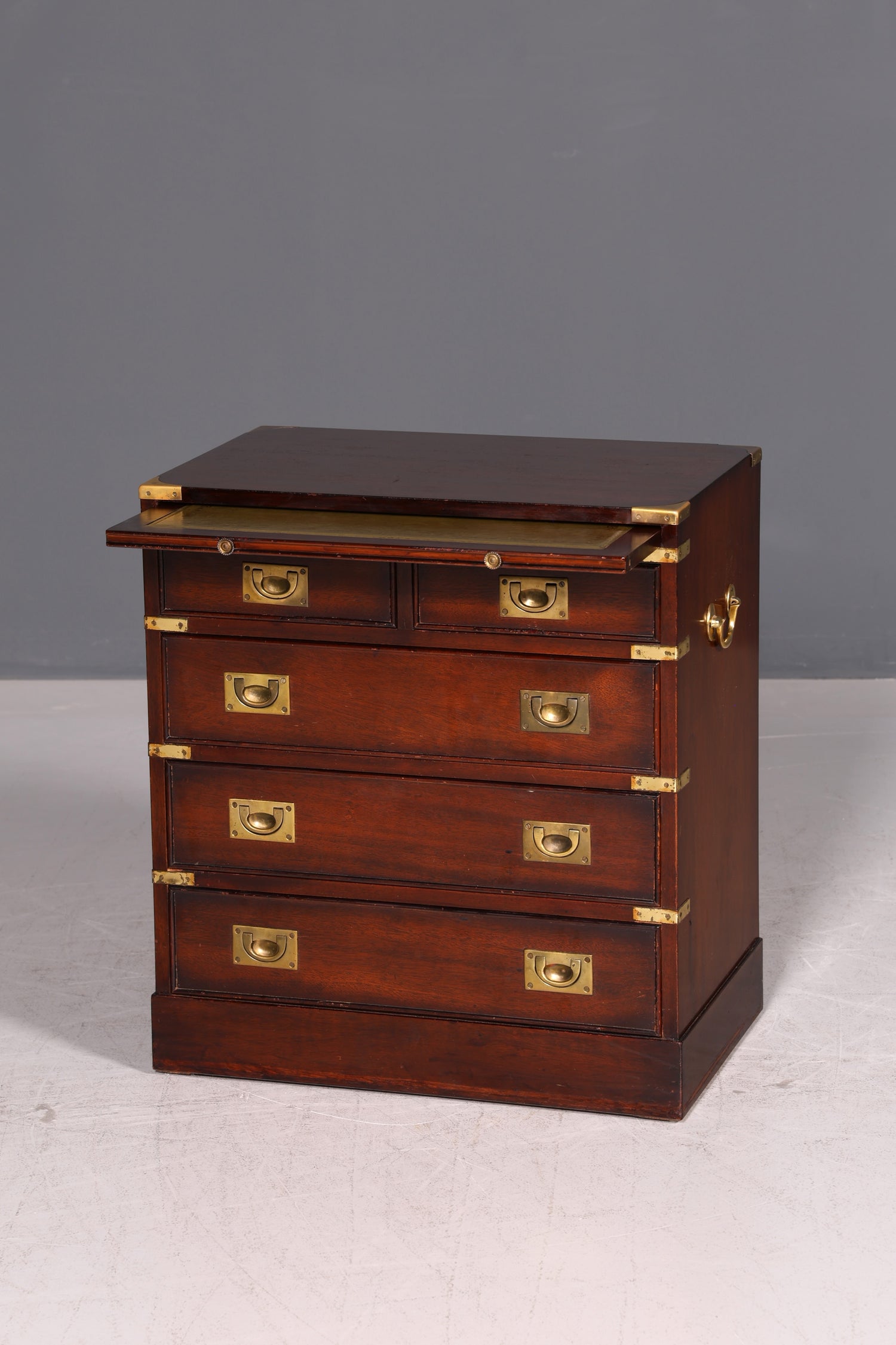 Traumhafte Maritime Kommode Englisch Military Chest Schiffskommode Antik Schrank Beistellschrank Kolonialstil