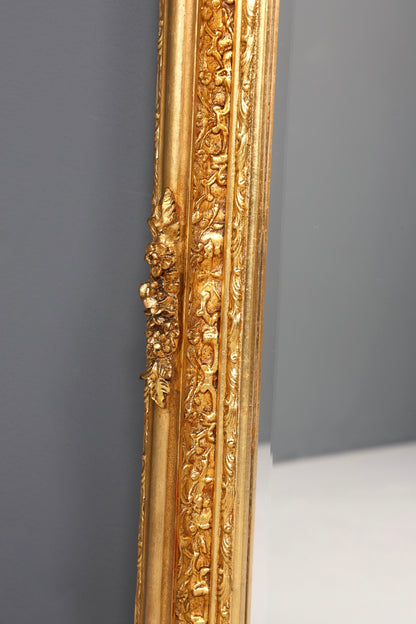 Stilvoller Prunk Barock Stil Wandspiegel Ornamenten Gold Spiegel Flurspiegel Spiegel