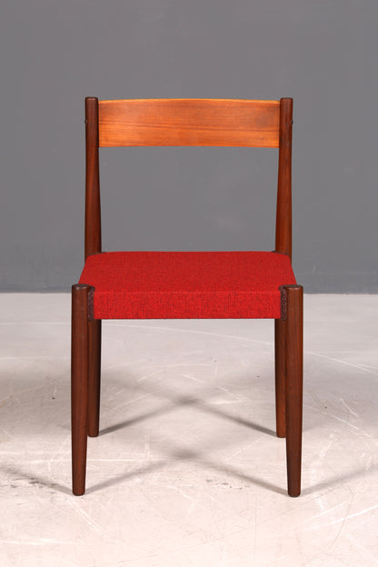 Schlichter Mid Century Stuhl Danish Design Retro Küchenstuhl Esszimmerstuhl Sekretär Stuhl
