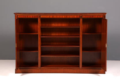 Beautiful Heldense Bookcase, Mahogany, English-Style Shelf, Bookshelf, Book Storage, Antique, Vintage