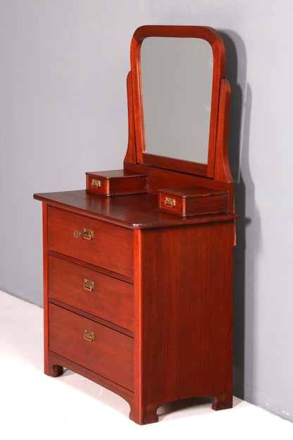 G391 Finish cm Traumhafte Gründerzeit Kommode Jugendstil Schubladenkommode Antik Vertiko Wäschekommode (Kopie)