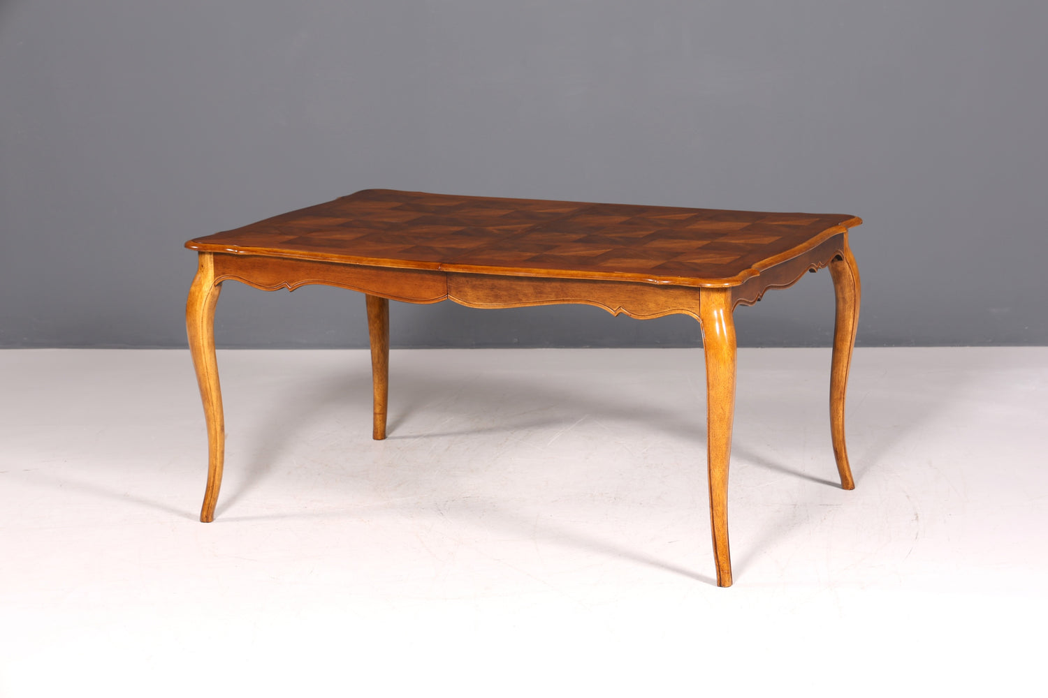 F988 Finish cm Wunderschöner Chippendale Tisch ausziehbarer Esstisch Küchentisch Barock Stil Esszimmer Tisch Konferenztisch