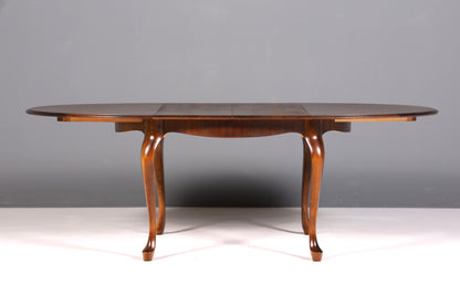 Wunderschöner Chippendale Tisch ausziehbarer Esstisch Küchentisch Barock Stil Esszimmer Tisch Konferenztisch