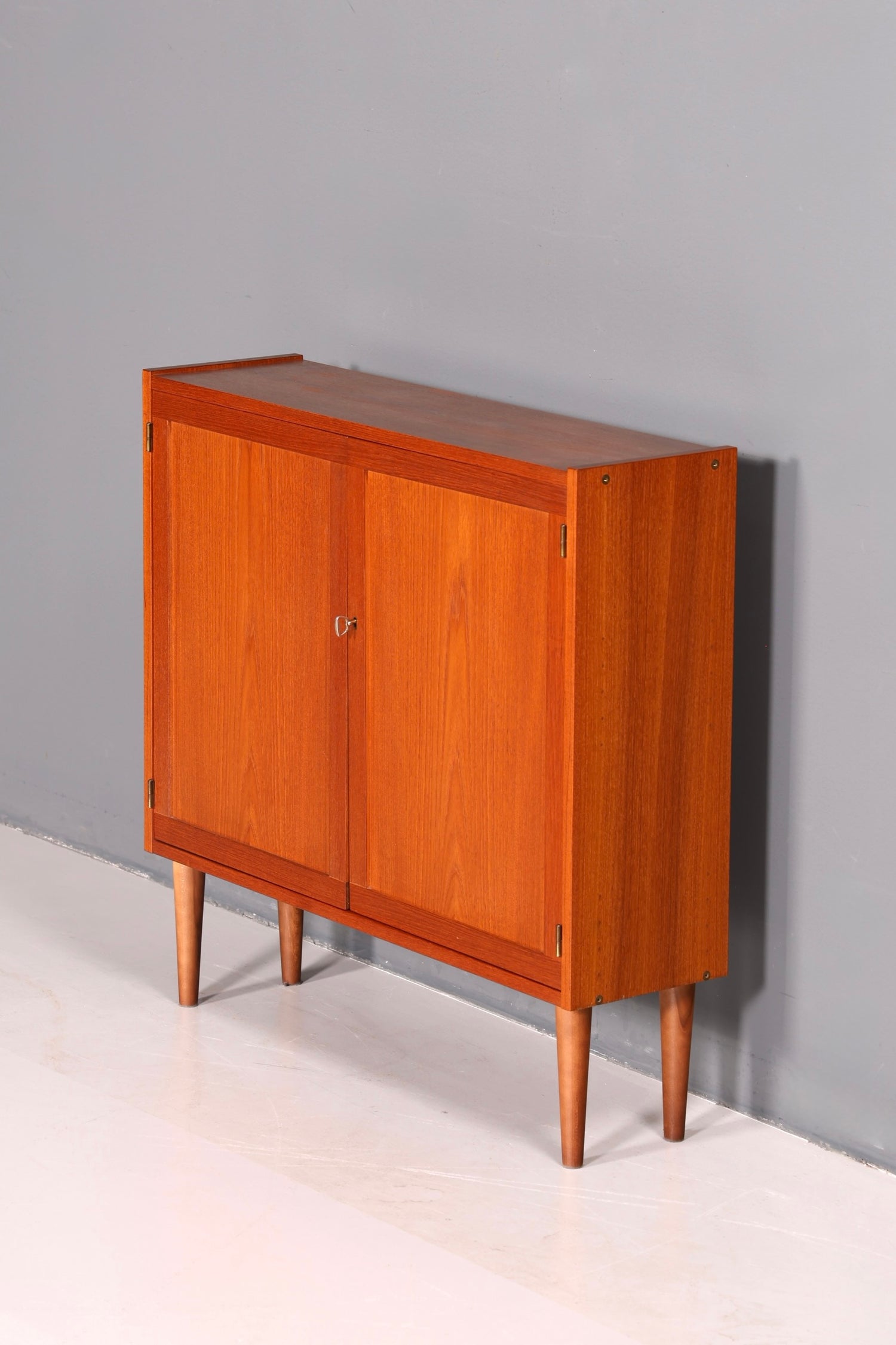 Traumhafte Mid Century Kommode Vintage Sideboard Retro Flur Kommode Regal 60s Schrank Holz