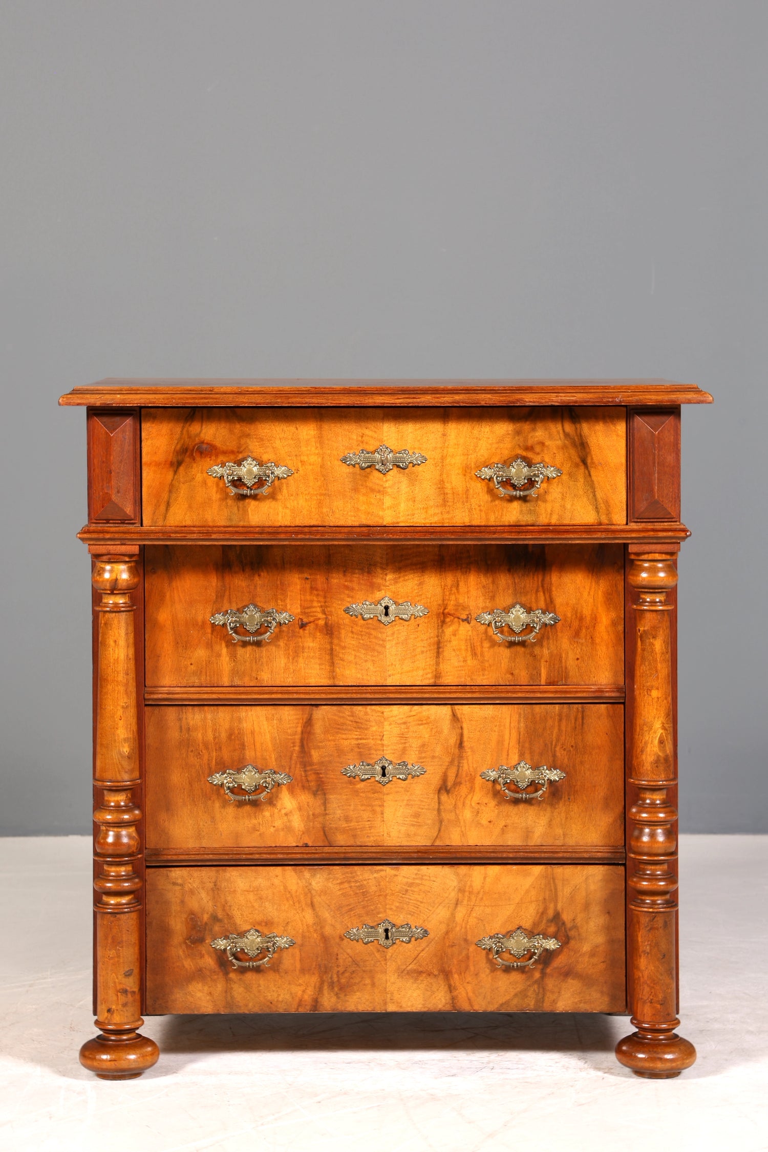 Edle Gründerzeit Kommode Jugendstil Vertiko Antik Kommode Schubladenkommode