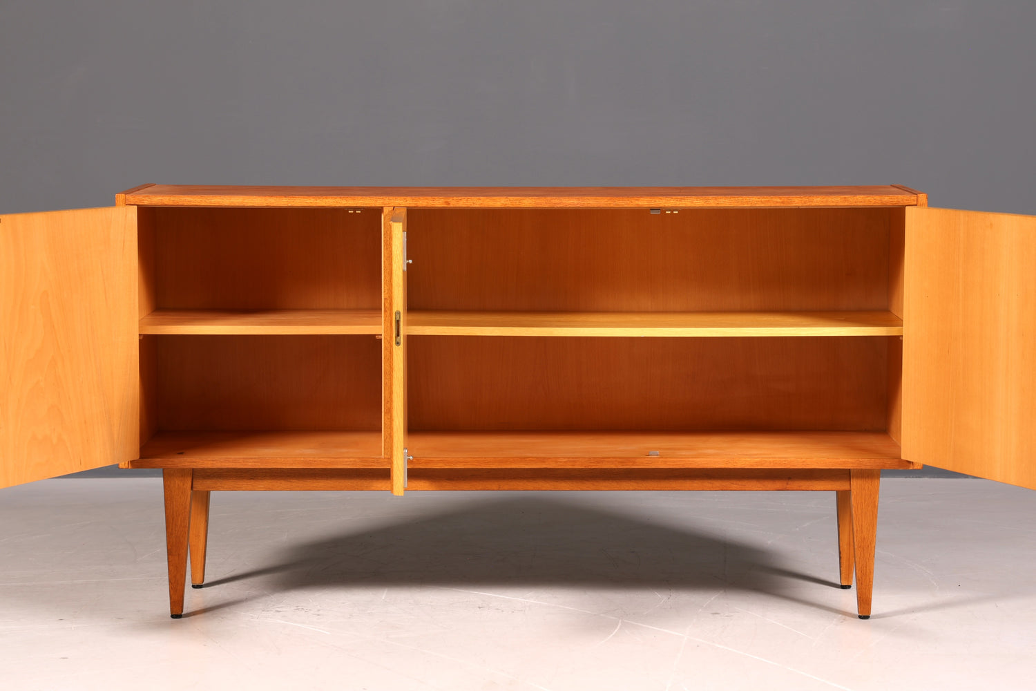 Traumhaftes Mid Century Sideboard Franz Ehrlich 602 echt Holz Hellerau TV Schrank