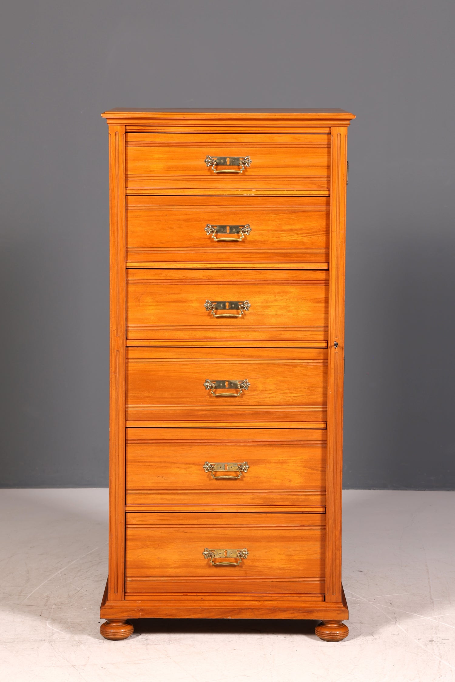 G457 Finish Wunderschönes Gründerzeit Vertiko Louis Philippe Kommode um 1880 Schubladenkommode (Kopie)