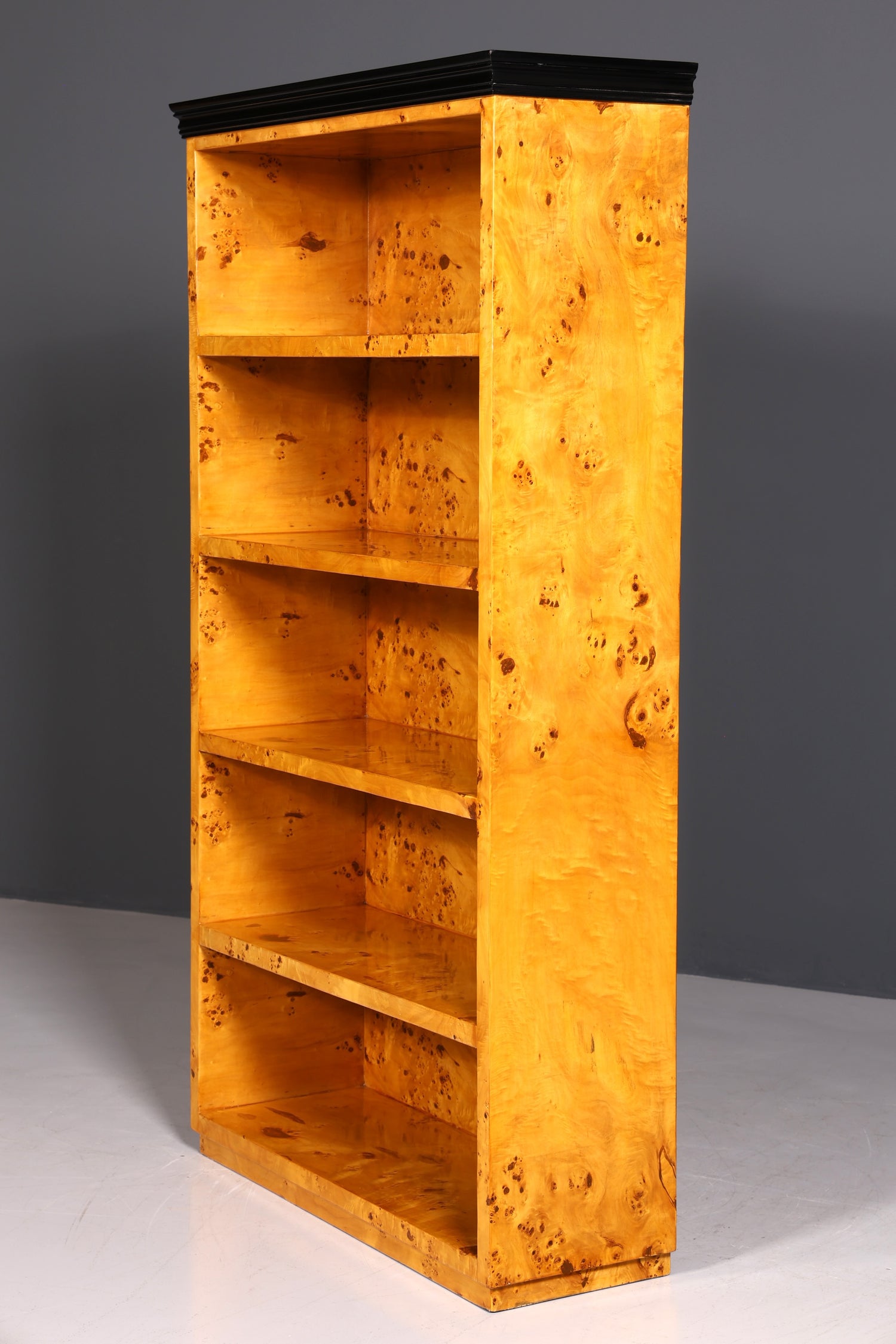 Wunderschönes Art Deco Stil Bücherregal Kult Regal Bookshelf Buchablage Regal Bibliothek