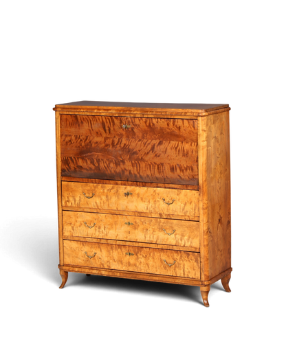 Traumhafter Sekretär im Biedermeier Stil um 1930 Schreibmöbel echt Holz Vertiko Kommode Schubladenkommode