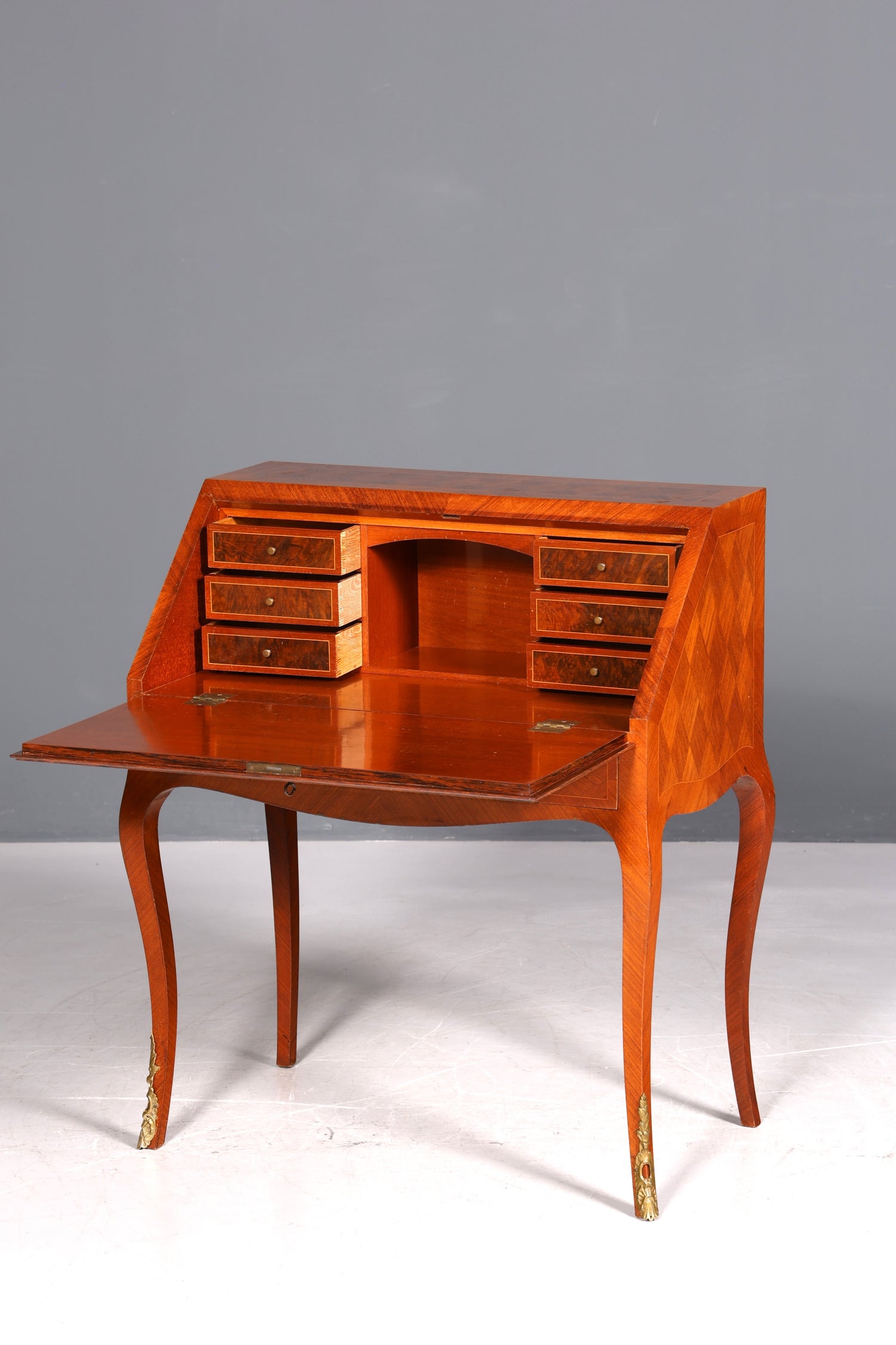 Wunderschöner Sekretär im Barock Stil Büro Kommode Schreibkommode Schreibtisch