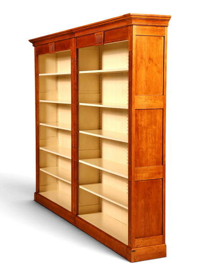 Wunderschönes Englisches XXL Bücherregal Eibe Antik Regal Bookshelf Buchablage 60s
