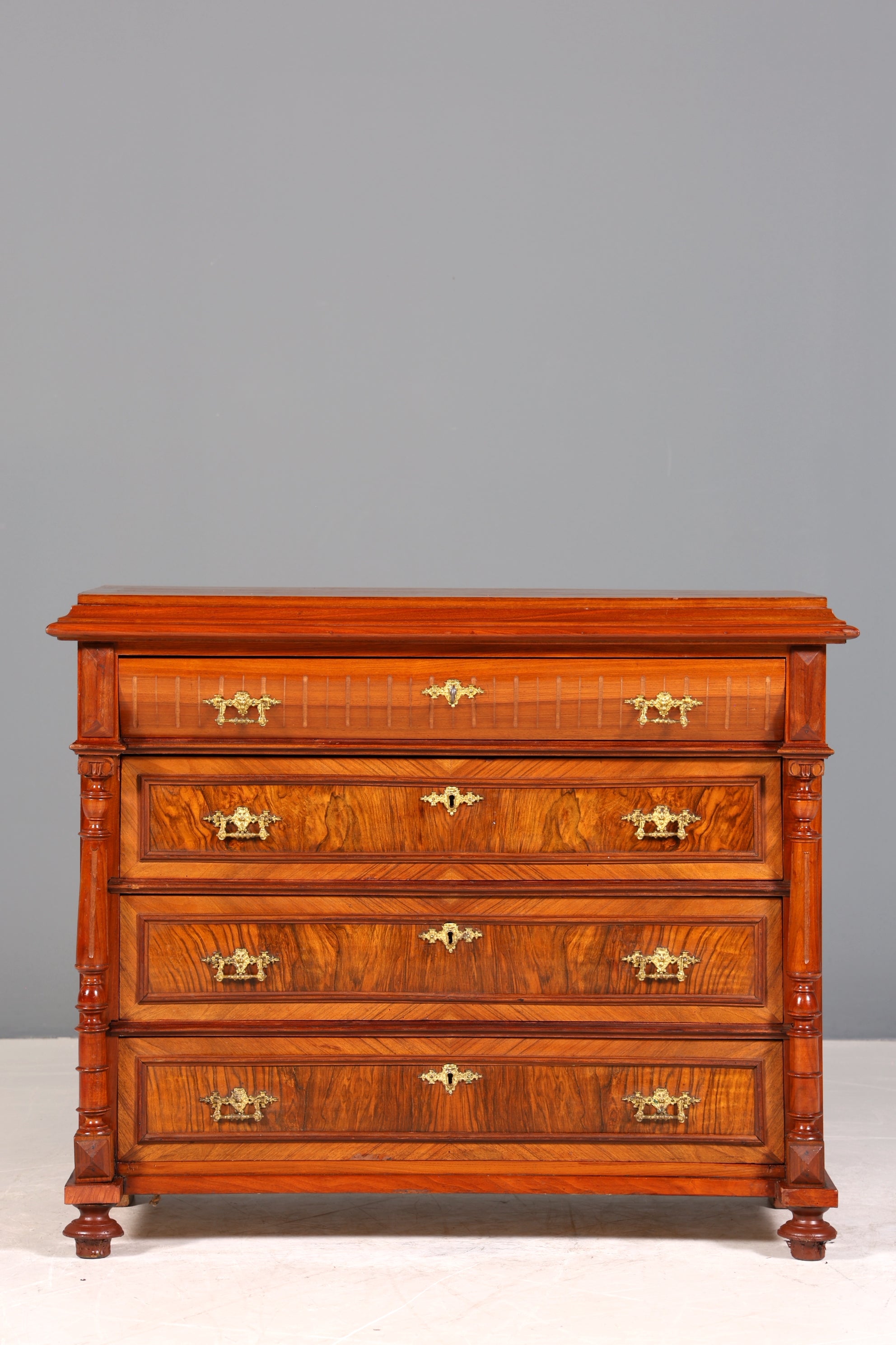 Traumhafte Gründerzeit Kommode Jugendstil Antik Sideboard Schubladenkommode