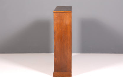 Wunderschönes Art Deco Stil Regal um 1940 Bücherregal Echt Holz Buchablage Vintage