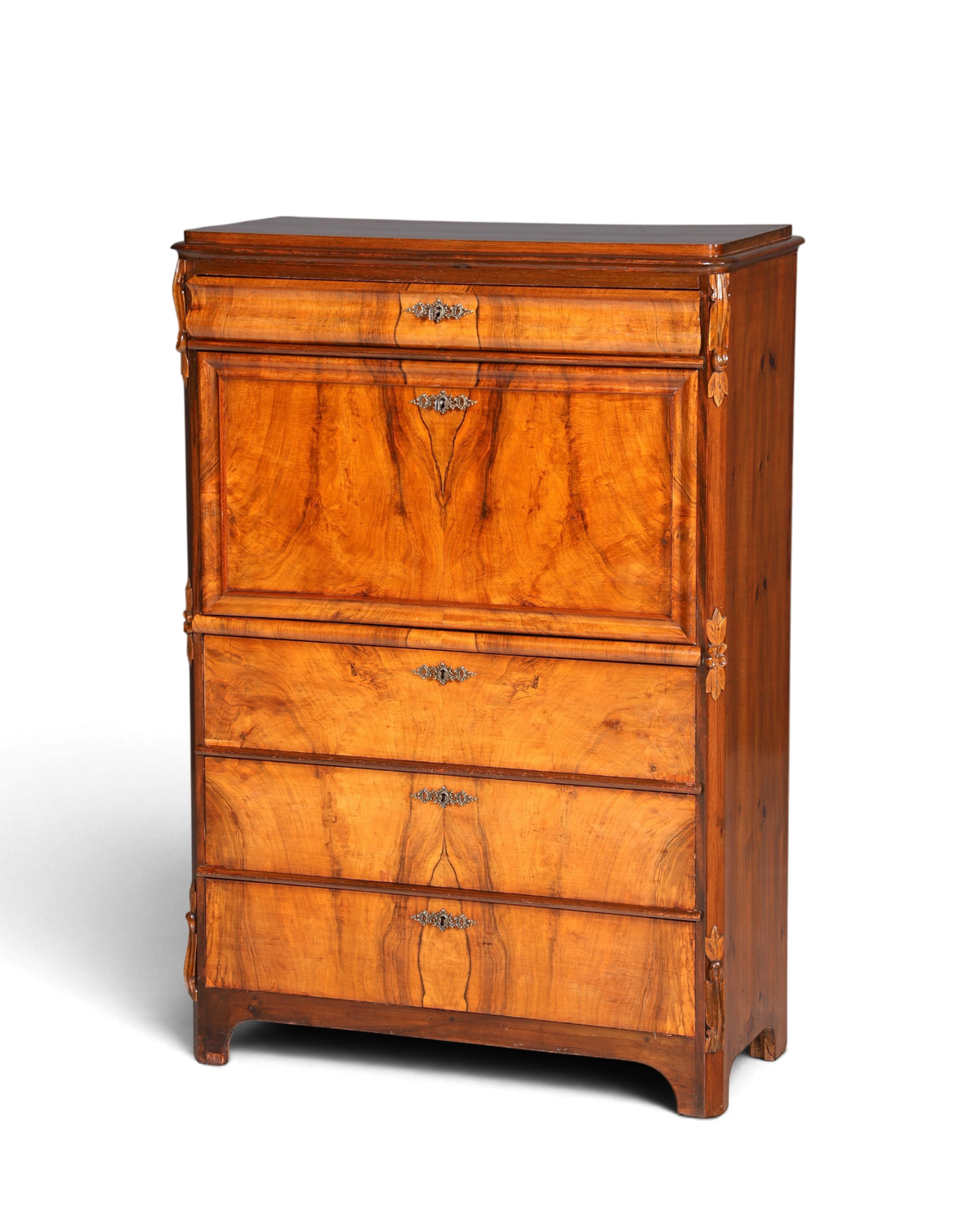Traumhafter Louis Philippe Sekretär um 1880 Gründerzeit Antik Schrank Chiffoniere